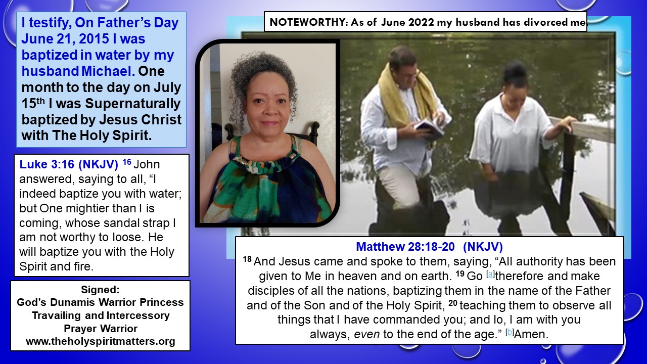 11th Year Water Baptism 2026